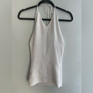 I.AM.GIA White Textured Camisole